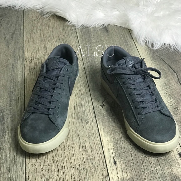 Nike SB Zoom Blazer Low QS Dark Grey M AUTHENTIC - Picture 4 of 8